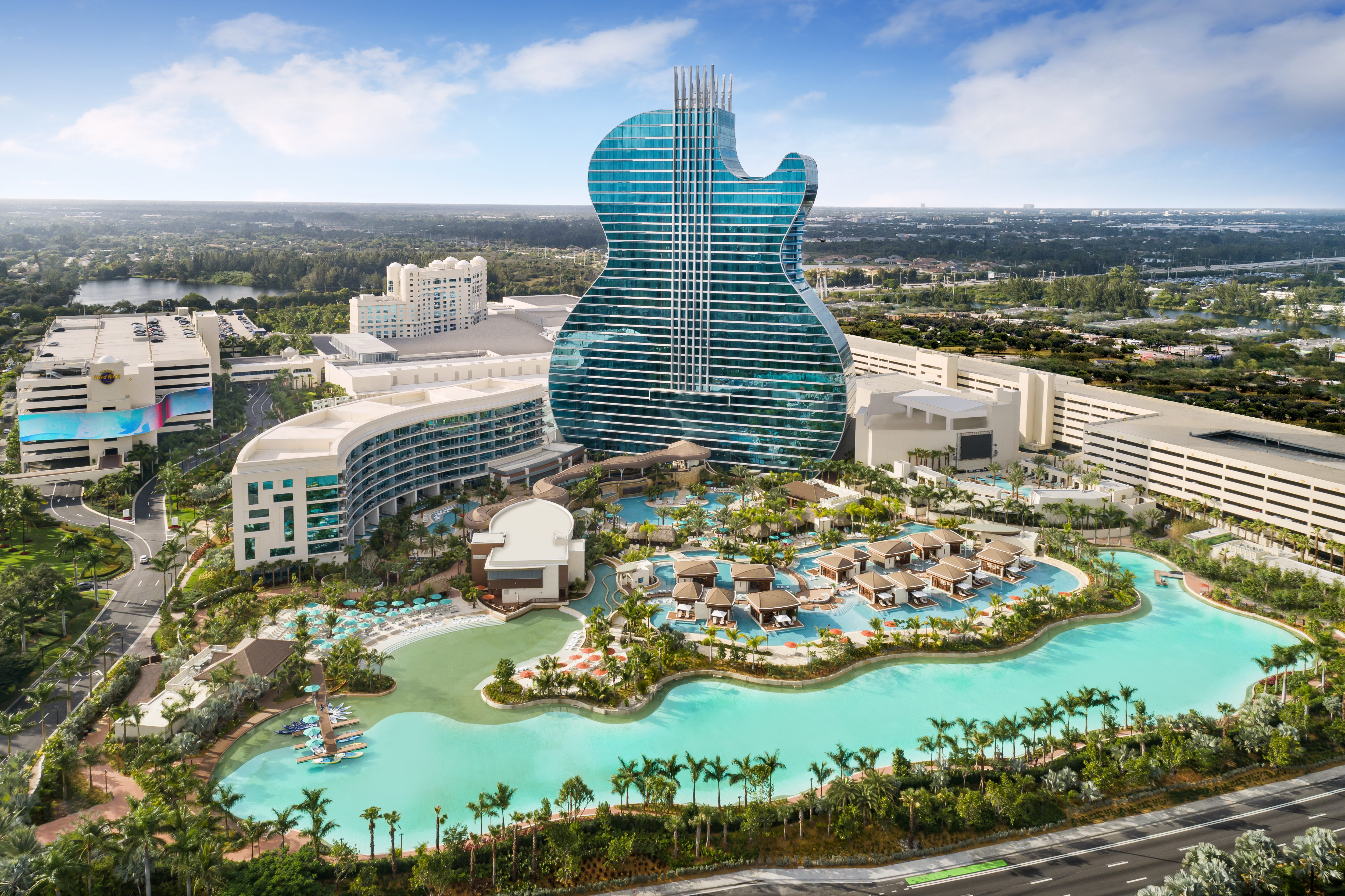 The Guitar Hotel at Seminole Hard Rock, a family-friendly stay in Fort Lauderdale